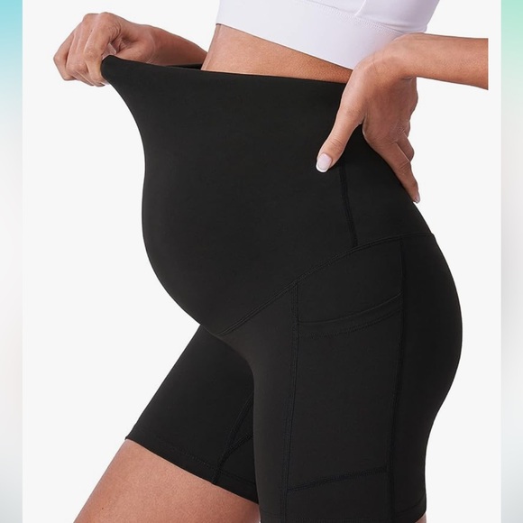 POSHDIVAH Maternity Shorts - 5” inseam - Picture 1 of 7